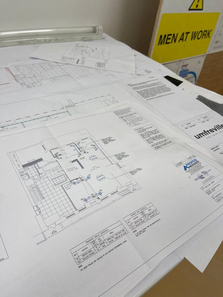 Air Conditioning modifications and new ventilation installations park place london