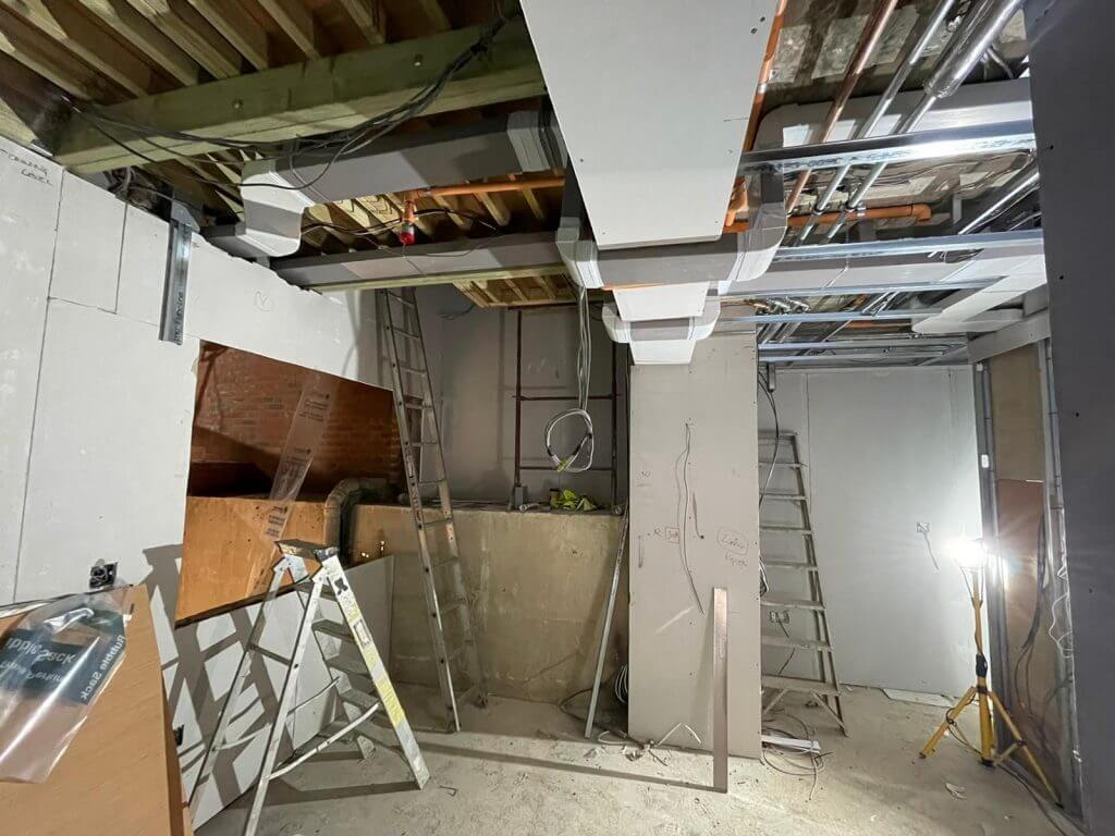 ventilation project in Kensington